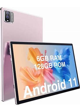 YQSAVIOR Tablet Android 11 Tablet, 6GB 128GB ROM, 2+8 MP Dual Camera,RK3566 Quad-Core Processor, 10.1' IPS Full HD Display All-New,By Temu