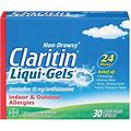 Claritin Liqui-Gels: 24 Hr. Non-Drowsy Allergy Relief - 30.0 Ea