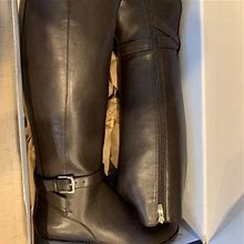 Nine West Shoes | New Nine West Giani Riding Boots! | Color: Brown | Size: 8m