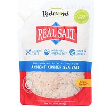 Real Salt Gourmet Kosher Sea Salt (Pack Of 6) - 16 Oz