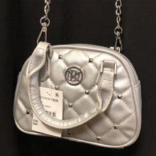 Badgley Mischka Bags | Badgley Mischka Small Bag | Color: Silver | Size: Os