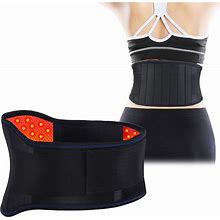 Magnetic Therapy Back Brace Lumbar Support Self Heating Back Belt, Lower Back Brace, Neck Heating Pad, Relief For Back Pain, Herniated Disc,