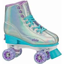 Roller Derby Girls Pixie Holographic Roller Skates With Adjustable Sizing (3-6)