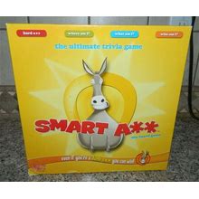 SMART A ASS Trivia Board Game University Games Complete