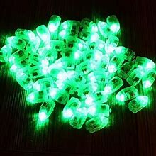 Neo LOONS® 100Pcs/Lot 100 X Green Led Flash Ball Lamp Balloon Light Long Standby Time For Paper Lantern Balloon Light Party Wedding Decoration