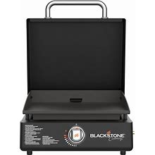 Blackstone 17" Culinary Portable Tabletop Griddle 1-Burner Liquid Propane Flat Top Grill Stainless Steel | 1933