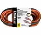 25 ft. 12/3 Heavy Duty Indoor/Outdoor Extension Cord With Lighted End, Orange/Grey