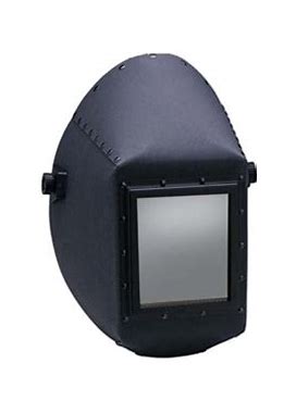Jackson Safety 14529 WH20 451P Fiber Shell Welding Helmet, SH10, Black, 451P, Fixed Front, 4-1/2 X 5-1/4