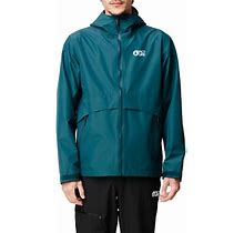 Picture Organic Clothing Volute Water Repellent Hooded Jacket In Deep Water At Nordstrom, Size X-Large