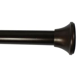 Mainstays 30" To 52" Adjustable Curtain Tension Rod, Oil Rubbed Bronze