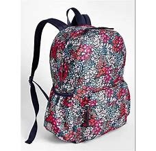 Gap Other | Gap Kids Girls Floral School Travel Backpack Black Red Pink Blue New | Color: Black/Blue/Pink/Red | Size: Os
