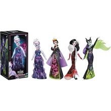 Disney Villains Black & Brights Collection Cruella De Vil, Evil Queen, Maleficent & Ursula Exclusive 11-Inch Fashion Doll 4-Pack