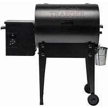 Traeger Pellet Grills Tailgater 20 Wood Pellet Grill And Smoker - Black