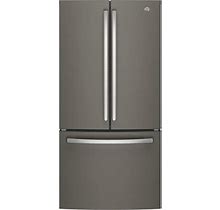 Ge Appliances Gne25jmkes French Door Freestanding Refrigerator Stainless Steel