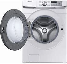 Samsung 4.5 Cu. Ft. Large Capacity Smart Front Load Washer With Super Speed Wash In White