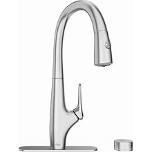 American Standard 4902330 Saybrook Single-Handle Pull-Down Dual Spray Kitchen Faucet 1.5 Gpm/5.7 L/Min With Filter Stainless Steel Faucet Kitchen