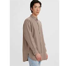 Levi's Long Button Up Shirt - Men's - Cinder L