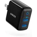 Anker Dual USB Wall Charger, Powerport II 24W, Ultra-Compact Travel Charger