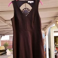Loft Dresses | Ann Taylor Loft Black Dress | Color: Black | Size: 10