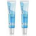 2 X Avon Works Facial Hair Removal Cream With Aloe Vera For Sensitive Skin 15Ml