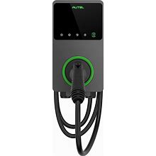 Autel - Maxicharger J1722 Level 2 Hardwired Electric Vehicle (EV) Smart Charger - Up To 50A - 25' - Dark Gray