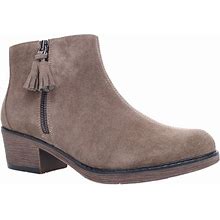 Propet Women's Rebel Ankle Boots Smoked Taupe - 11 Wide