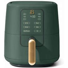 Beautiful 3 Qt Air Fryer With Turbocrisp Technology, Limited Edition Thyme Green By Drew Barrymore