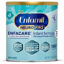 Enfamil Neuropro Enfacare High Cal Premature Baby Formula Milk-Based With Iron, Brain-Building DHA, Vitamins & Minerals For Immune Health, Powder