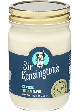 Sir Kensingtons Classic Vegan Mayo, 12 Fluid Ounce -- 6 Per Case
