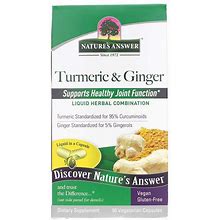 Natures Answer, Turmeric & Ginger, 90 Veg Capsules