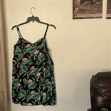 3X - Summer Dress | Color: Black/Green | Size: 3X
