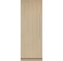 Fisher And Paykel RS3084SLK1 30 Inch Wide 16.3 Cu. Ft. Energy Star Rated Bottom Mount Activesmart Refrigerator With Stainless Interior And Left Hinge