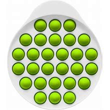 200 Custom Round Push Pop Bubbles Fidget Toy - Lime