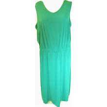 Women's Joan Rivers Petite Length Sleeveless V-Neck Jersey Maxi Dress