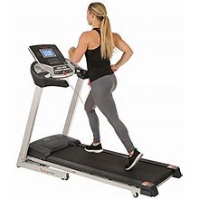 Sunny Health & Fitness Sunny Health Fitness Energy Flex Electric Treadmill With Bluetooth Connectivity Automatic Incline Speakers And 16 Preloade