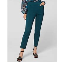 Women's Embellished Dot Hem Josie Slim Ankle Pants In Twilight Garden Size 4/6 | Chico's Outlet, Clearance Women's Clothing