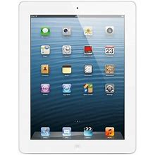 Apple iPad 4 With Retina Display - Assorted Colors And Sizes (Refurbished) | White | 32GB