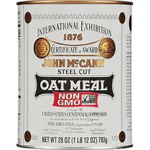 , Traditional Steel Cut Oats, 28 Ounce (Pack Of 12)