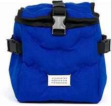 Maison Margiela - Numbers-Motif Buckled Backpack - Unisex - Polyamide - One Size - Blue