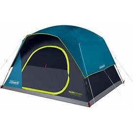 Coleman Skydome Camping Tent With Dark Room Technology, 4/6/8/10 Person Family Tent Sets Up In 5 Minutes And Blocks 90% Of Sunlight, Weatherproof