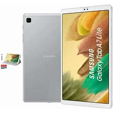 Samsung Galaxy Tab A7 Lite, 8.7" Tablet 32Gb (Wi-Fi),3GB Ram, 32Gb Storage, Silver With Tigology Accessories