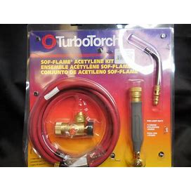 Turbotorch Wsf-4 Sof-Flame Torch Kit For B Tank 0386-0090