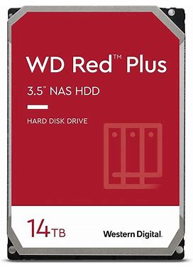 Wd140efgx Western Digital 512 Red Plus 14Tb 7200Rpm 3.5 Sata Hard