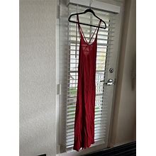Reformation Red Maxi Dress Size Xs.