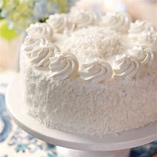 Coconut Cream Cake - 8" Cake, Serves Up To 8 - Gourmet Food Shipped