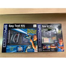 Spy Gear Lot Of 2 Spy Wrist Cam + Spy Tool Kit 2002 Sealed