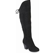 Journee Collection Spritz Overtheknee Boot | Women's | Black | Size 8 | Boots