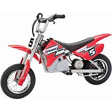 Razor MX350 Dirt Rocket Electric Motocross Motorcycle Dirt Bike, Red (Used)