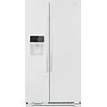 Amana 33" White Side-By-Side Refrigerator At ABT