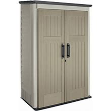 Rubbermaid Large Vertical 52 CU.FT. Outdoor Storage Building Shed